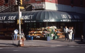 East Side Market at 2nd Ave. and E. 92nd St., NYC, Jan. 1989  